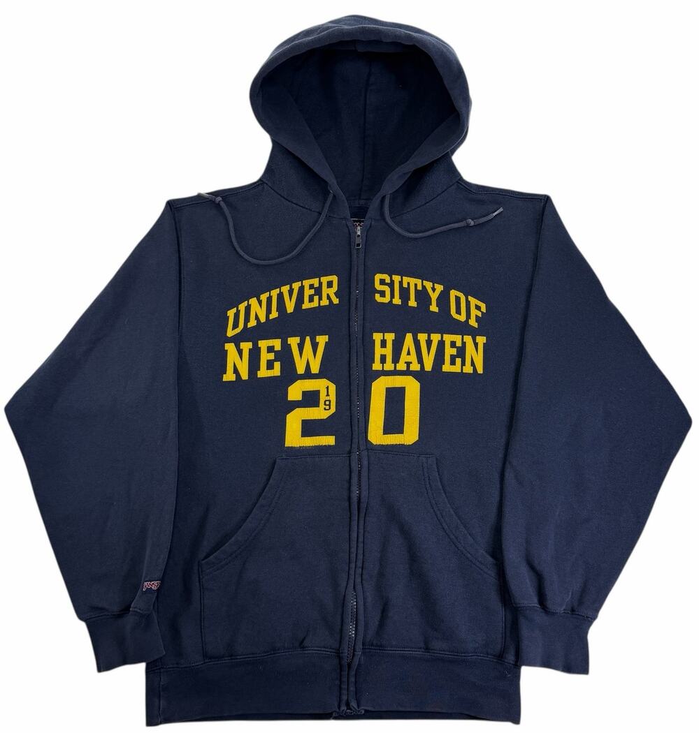 Vintage y2k University of New Haven Chargers '1920' Hoodie Mens Small Sweatshirt